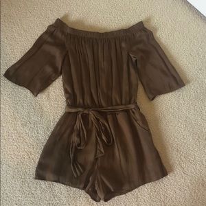 Off the shoulder romper